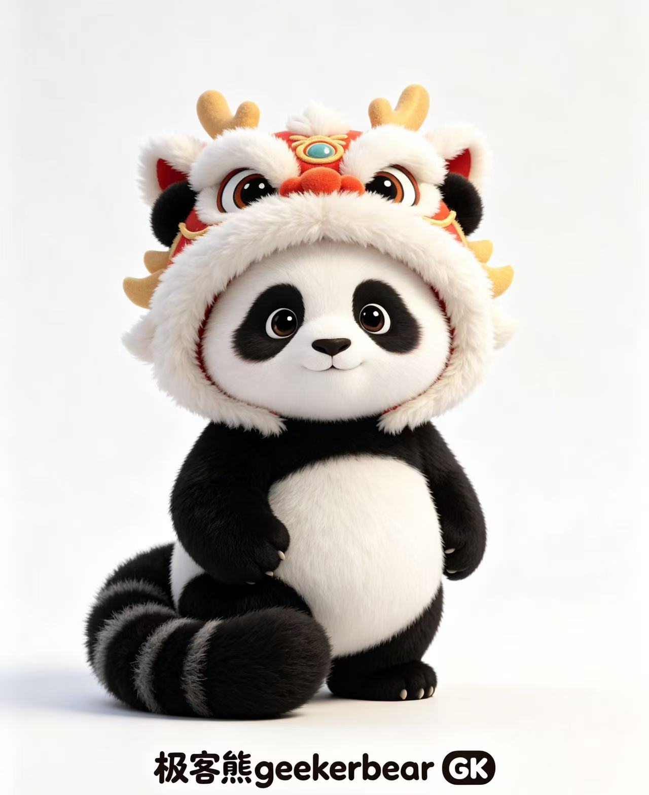 极客熊 geekerbear 吉祥物